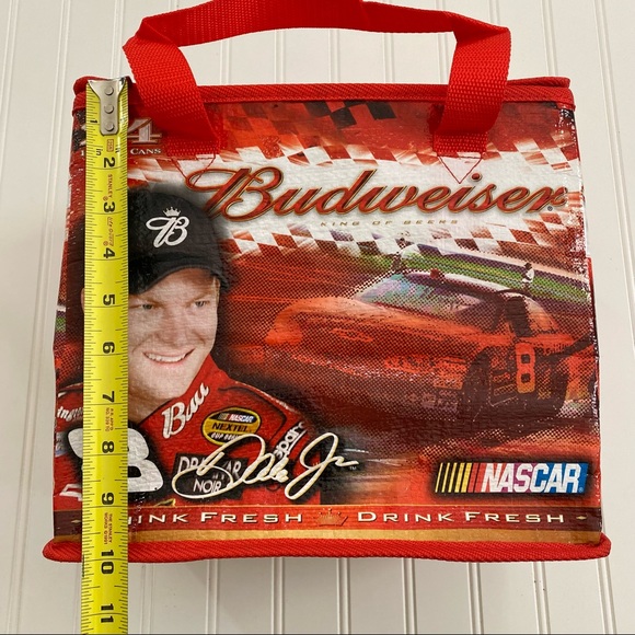 Nascar Dale Earnhardt JR. Track Cooler Insulated Lunch Bag Budweiser - Picture 6 of 11